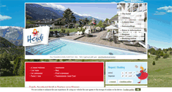 Desktop Screenshot of familienhotel-heidi.it